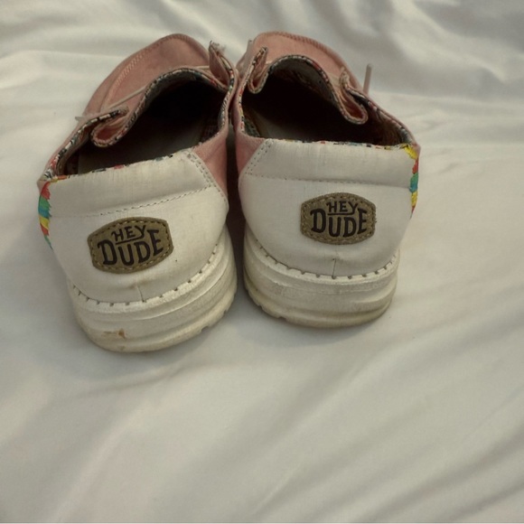 EUC Hey Dude Wendy Boho Rose Slip-on Shoes - Picture 2 of 8